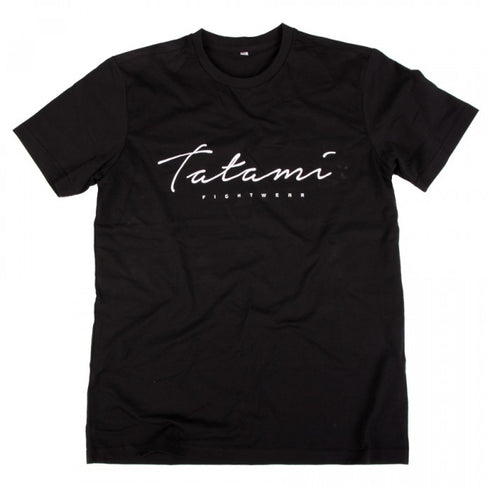 Tatami Script Black T-Shirt-1