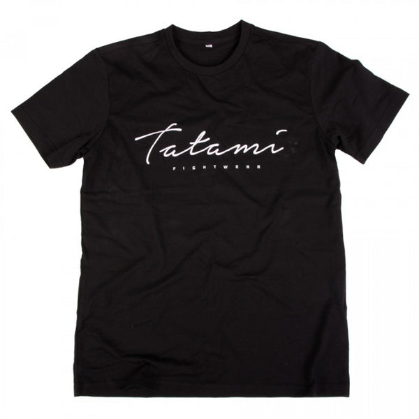 Tatami Script Black T-Shirt-1