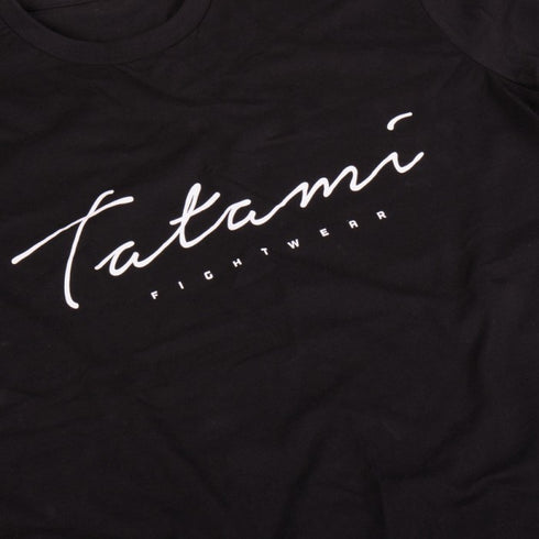 Tatami Script Black T-Shirt-2
