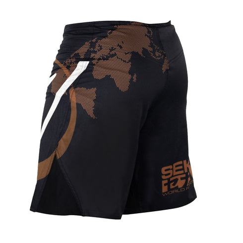 FUJI SEKAI 2.0 IBJJF GRAPPLING SHORTS-Brown-4