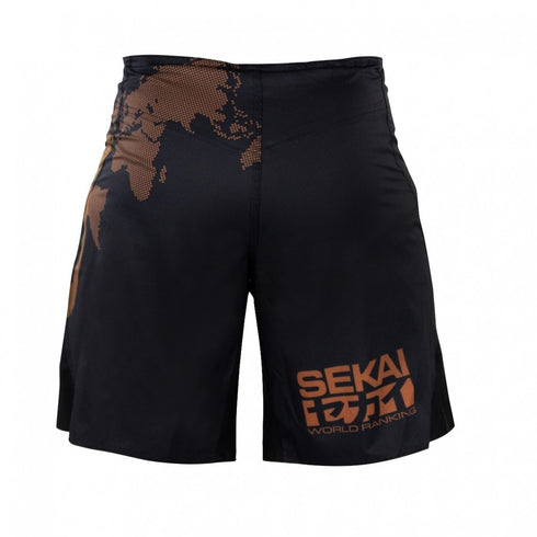 FUJI SEKAI 2.0 IBJJF GRAPPLING SHORTS-Brown-5
