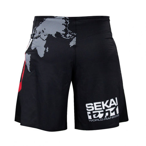 FUJI SEKAI 2.0 IBJJF GRAPPLING SHORTS-Red-5