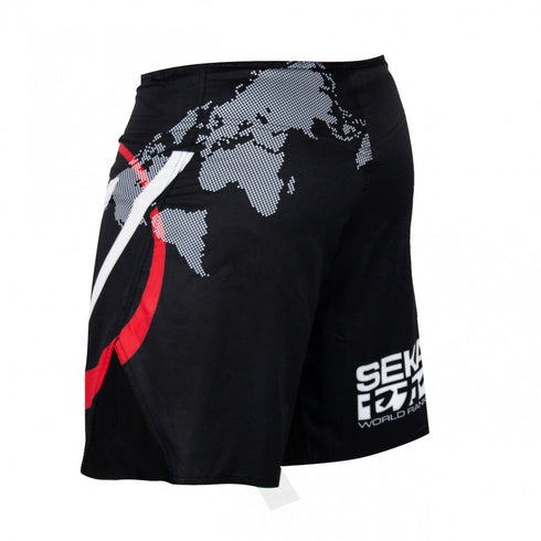 FUJI SEKAI 2.0 IBJJF GRAPPLING SHORTS-Red-4