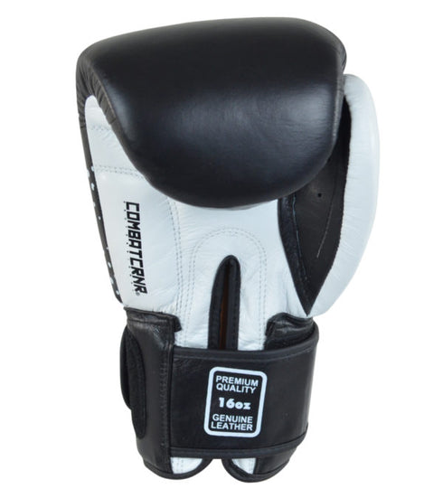 Combat Corner Supreme Thai Boxing Gloves Black-3