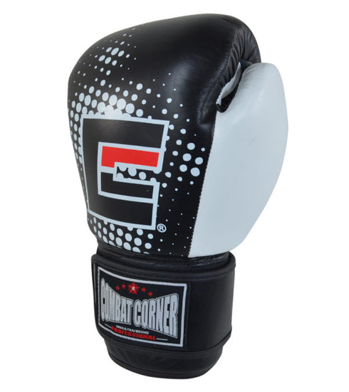 Combat Corner Supreme Thai Boxing Gloves Black-4