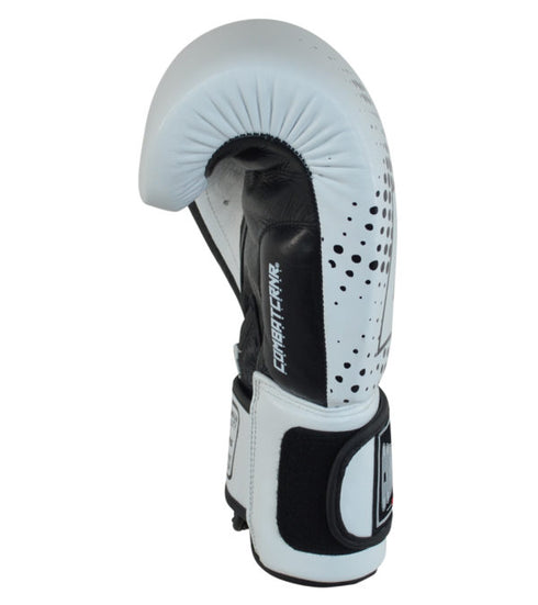 Combat Corner Supreme Thai Boxing Gloves White-6