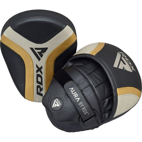 RDX T17 AURA PRO BOXING TRAINING CURVED PUNCH MITTS