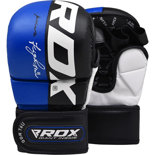 RDX T6 MMA GRAPPLING GLOVE(Blue)-1