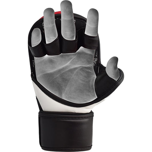 RDX T6 MMA GRAPPLING GLOVE(Red)-3