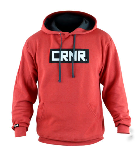 Combat Corner Tangle Hoodie Red-1