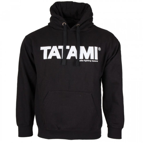 TATAMI ESSENTIAL BLACK HOODIE-1