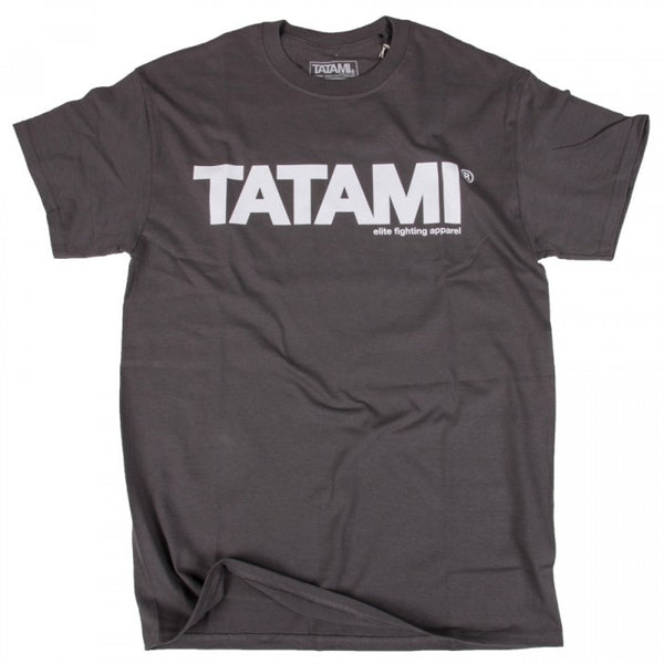 TATAMI ESSENTIAL CHARCOAL T-SHIRT