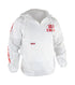 Combat Corner Tech Power Pull Over Windbreaker White-2