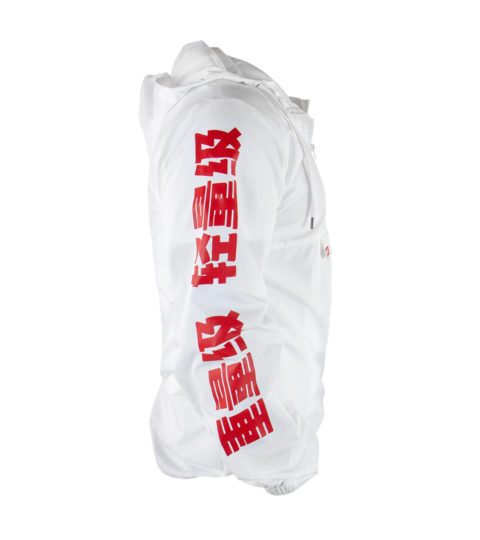 Combat Corner Tech Power Pull Over Windbreaker White-3