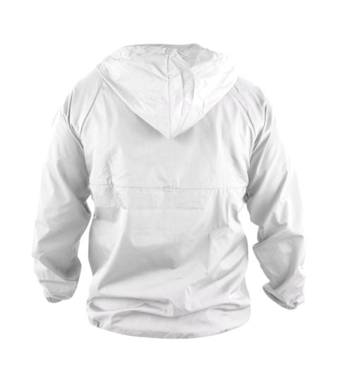 Combat Corner Tech Power Pull Over Windbreaker White-4