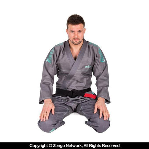 Tatami Estilo 5.0 Jiu Jitsu Gi - Grey-6