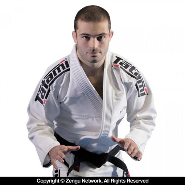 Tatami Estilo 6.0 Jiu Jitsu Gi - White/Black-1