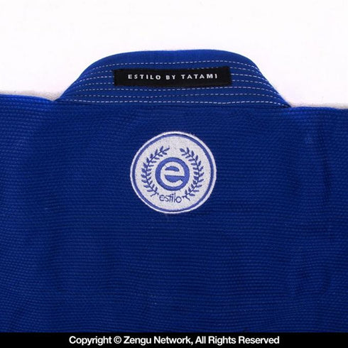 Tatami Estilo 6.0 Jiu Jitsu Gi - Blue/Silver-6