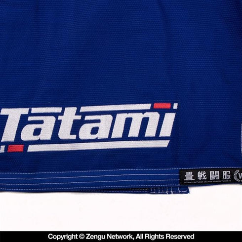 Tatami Estilo 6.0 Jiu Jitsu Gi - Blue/Silver-11