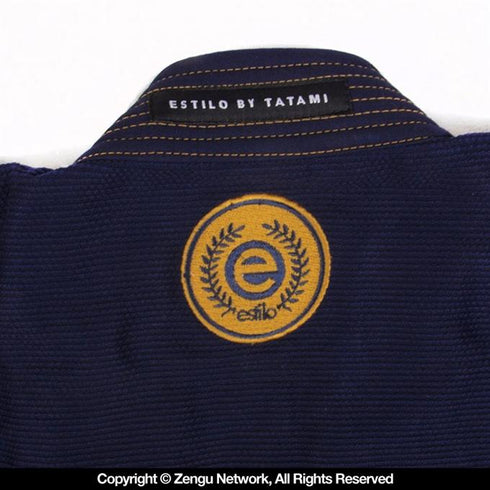 Tatami Estilo 6.0 Jiu Jitsu Gi - Navy/Gold-6