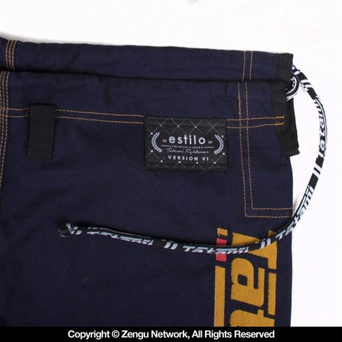 Tatami Estilo 6.0 Jiu Jitsu Gi - Navy/Gold-13