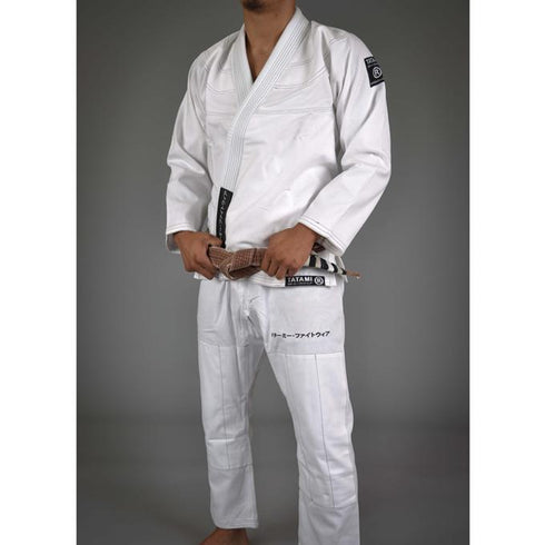 Tatami Black Label Jiu Jitsu Gi - White-2
