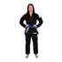 Tatami White Label Women's Jiu Jitsu Gi-Black-2