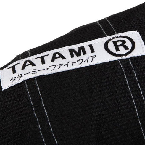 Tatami White Label Women's Jiu Jitsu Gi-Black-6