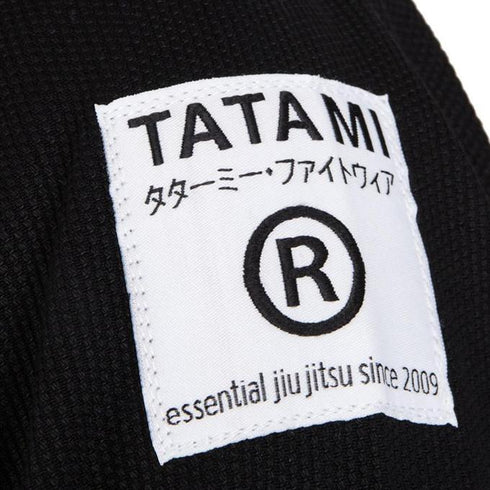 Tatami White Label Women's Jiu Jitsu Gi-Black-7