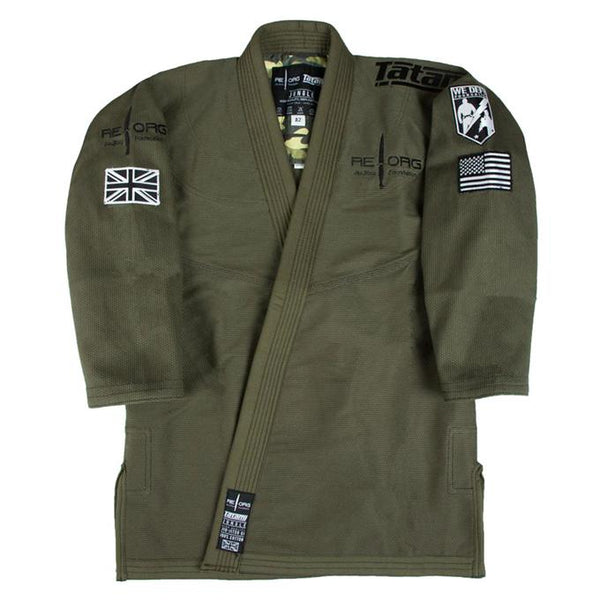 TATAMI X REORG JUNGLE JIU JITSU GI-AEMY-GREEN-1