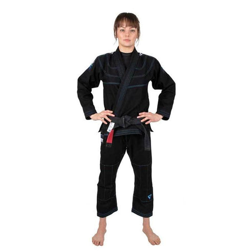Tatami Elements Ultra Lightweight Women's Jiu Jitsu Gi - Black-4