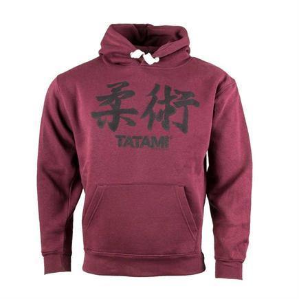 Tatami Kanji Hoodie - Burgundy - MMA Fightland