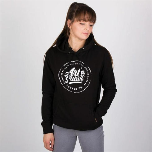 Tatami Arte Suave Women's Hoodie - Black-2