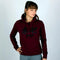 Tatami Kanji Women's Hoodie - Burgundy-1