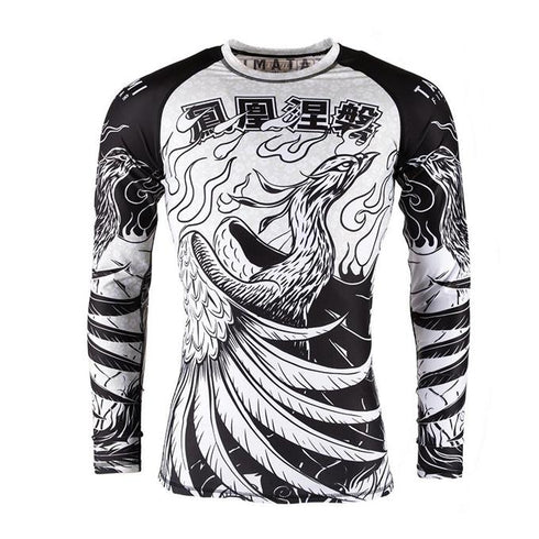 Tatami Phoenix Rising Grappling Rashguard-1