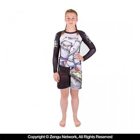 Tatami Robot Kids Grappling Shorts-1