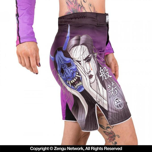 Tatami Weeping Hannya Women's Grappling Shorts-1