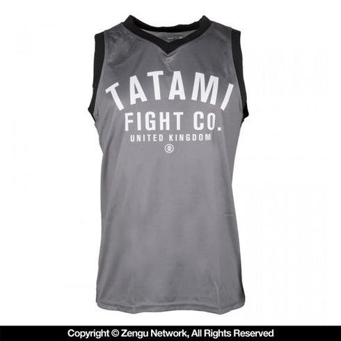 Tatami Tank Top Jersey - Dark Grey-1