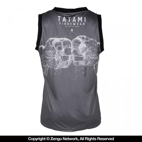Tatami Tank Top Jersey - Dark Grey-2
