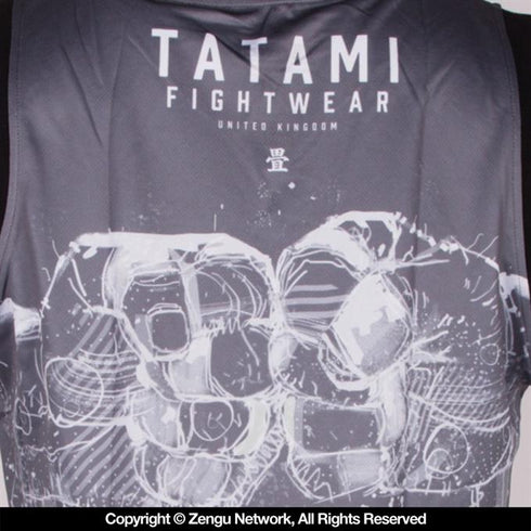 Tatami Tank Top Jersey - Dark Grey-4