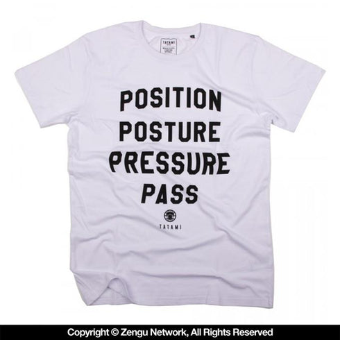 Tatami Pressure Pass T-Shirt - White