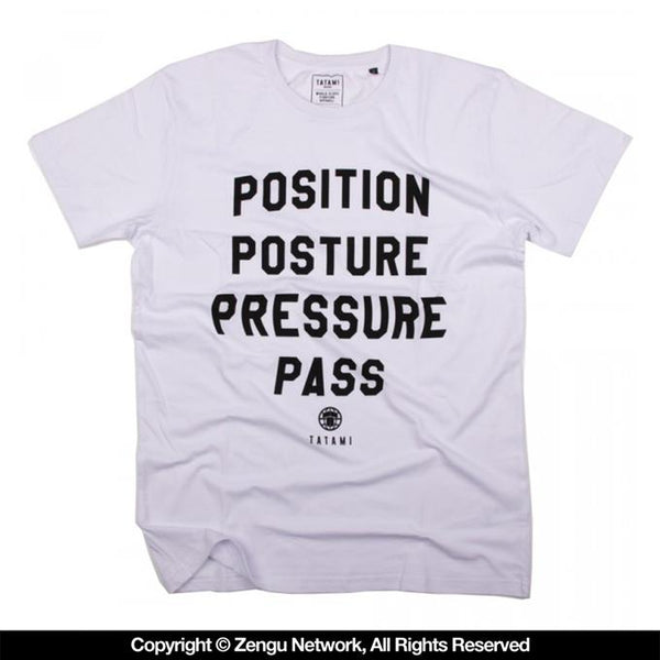 Tatami Pressure Pass T-Shirt - White