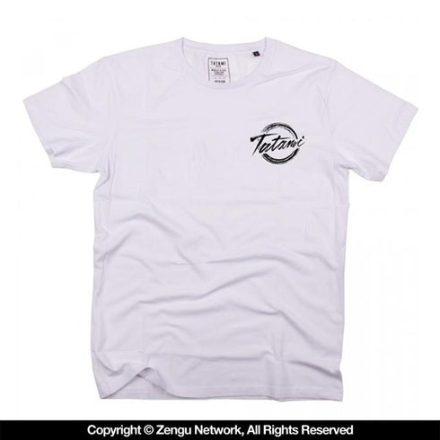 Tatami Grapplers Collective Triangle T-Shirt - White-2