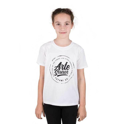 Tatami Arte Suave Children's T-Shirt-White-1