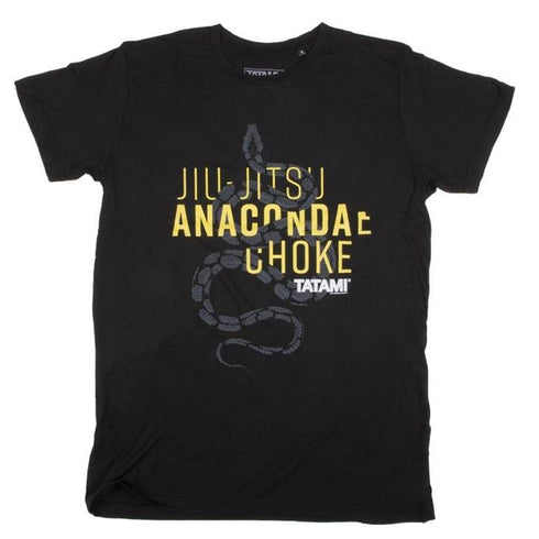 Tatami Anaconda Choke T-Shirt - Black/Yellow-1