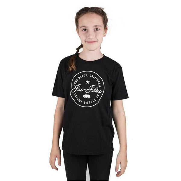 Tatami Cali Children's T-Shirt-Black-1