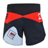 Combat Corner Supreme Hybrid Fight Shorts (Red)-1