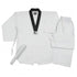 BOLD LOOK 7.5OZ MIDDLEWEIGHT TKD SETS-WHITE WITH BLACK COLLAR-1