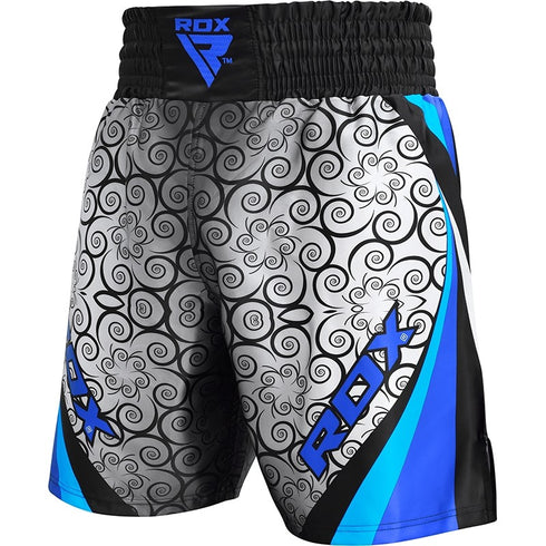 RDX BSS TRAINING BOXING SHORTS/Blu-3