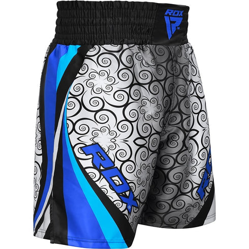 RDX BSS TRAINING BOXING SHORTS/Blu-4